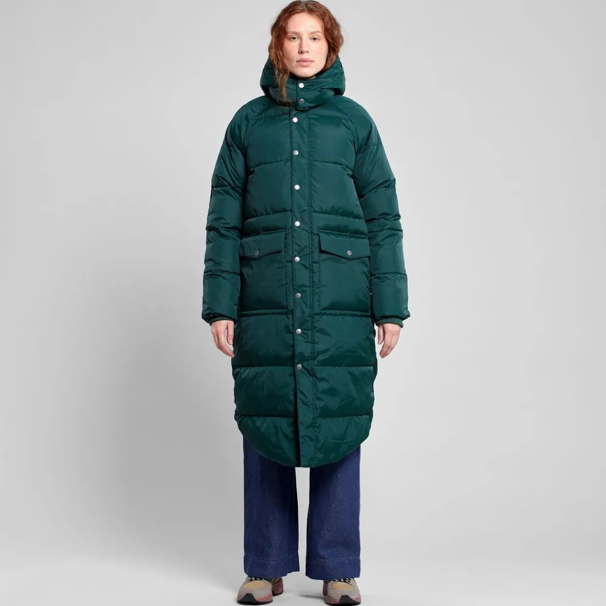 Hot Puffer Jacket Haparanda Dark Green Women Jackets