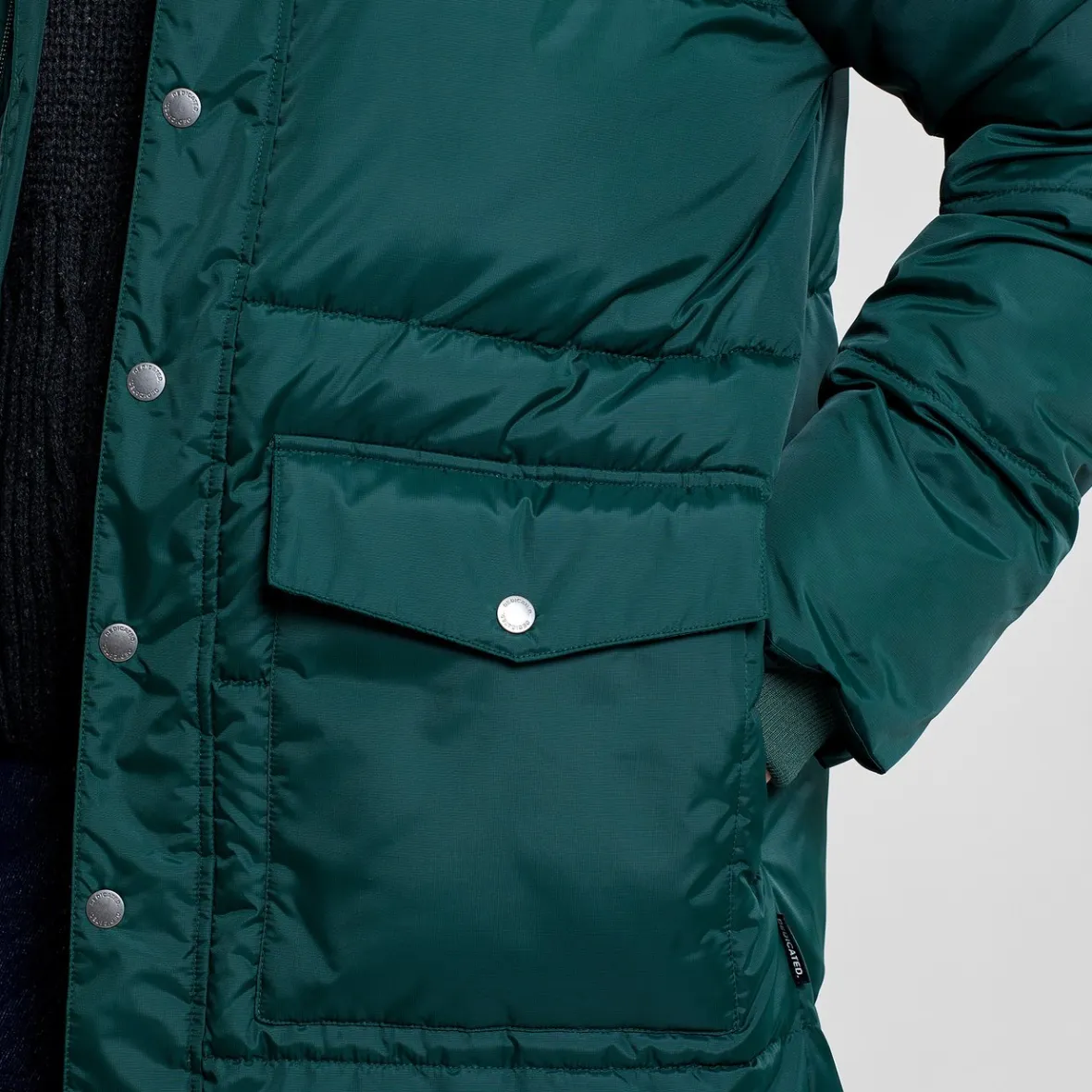 Hot Puffer Jacket Haparanda Dark Green Women Jackets