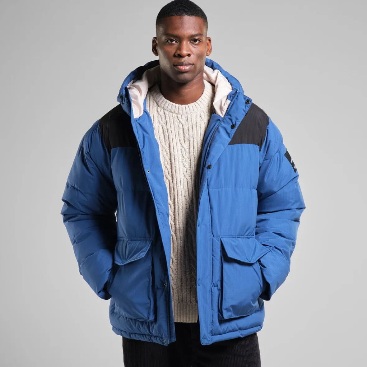 Outlet Puffer Jacket Vasa True Blue Jackets