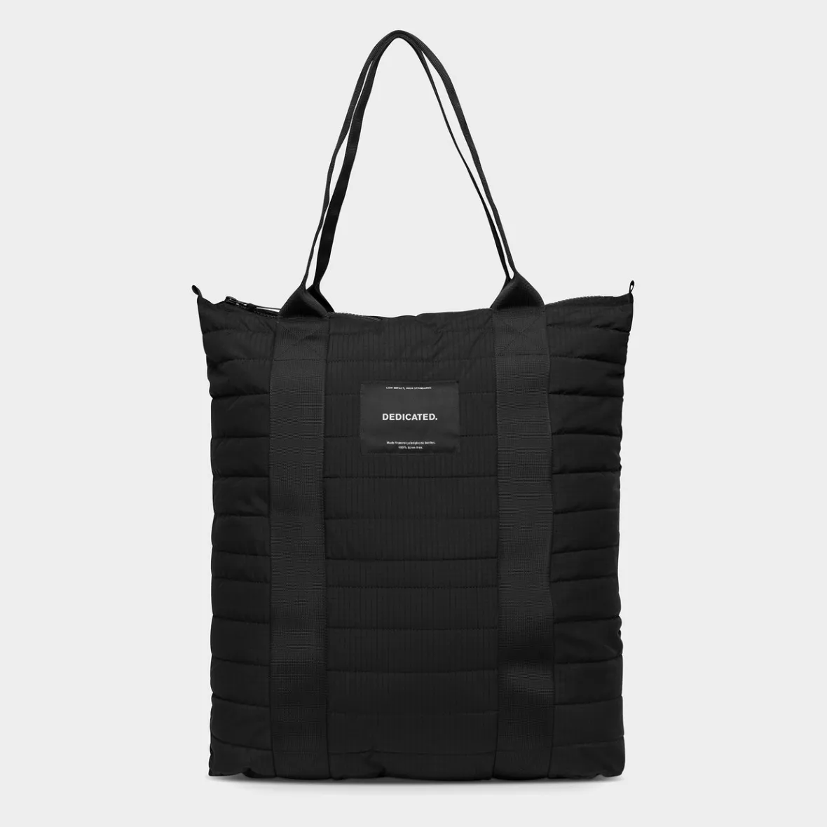 Discount Quilted Totebag Kastrup Black Women Tote Bags