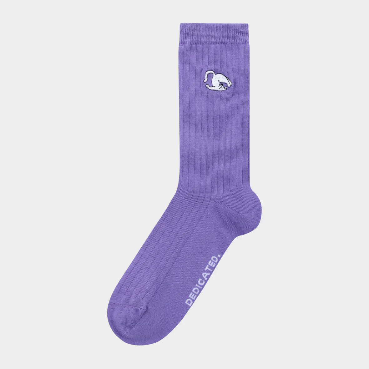 Shop Rib Socks Knivsta Plow Pose Paisley Purple Women Socks | Socks