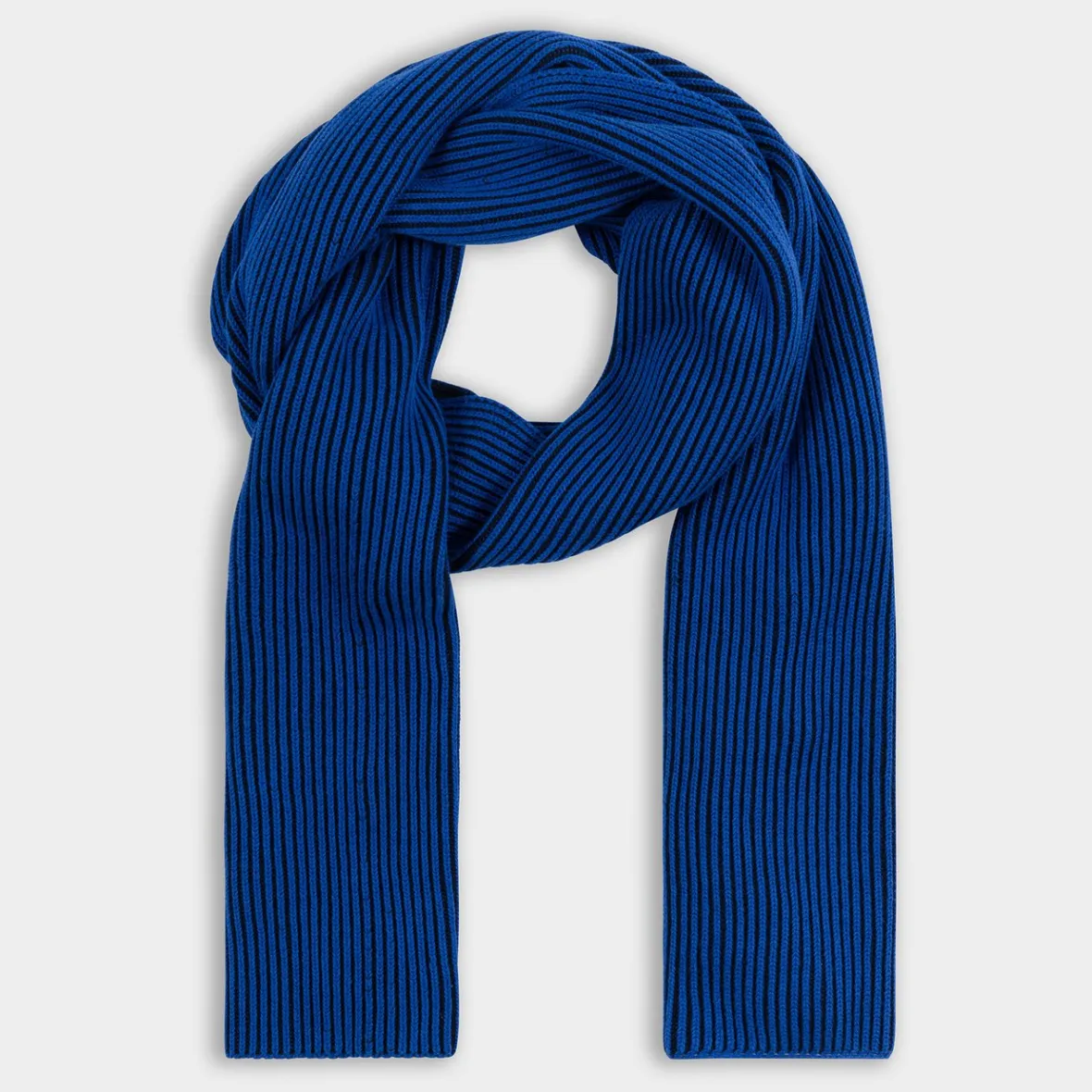 Cheap Scarf Norrfors Brioche Black/Blue Women Scarves