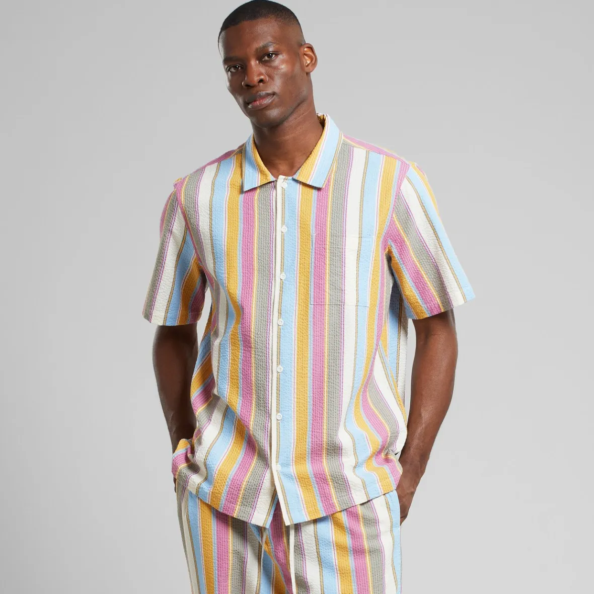 New Shirt Brantevik Club Stripe Multi Color Outlet