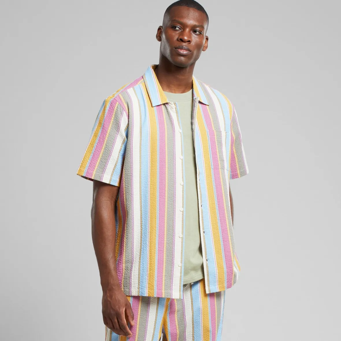 New Shirt Brantevik Club Stripe Multi Color Outlet