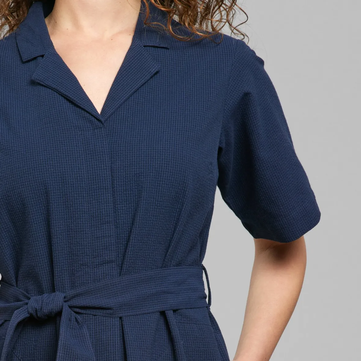 Best Sale Shirt Dress Orrefors Navy Women Outlet