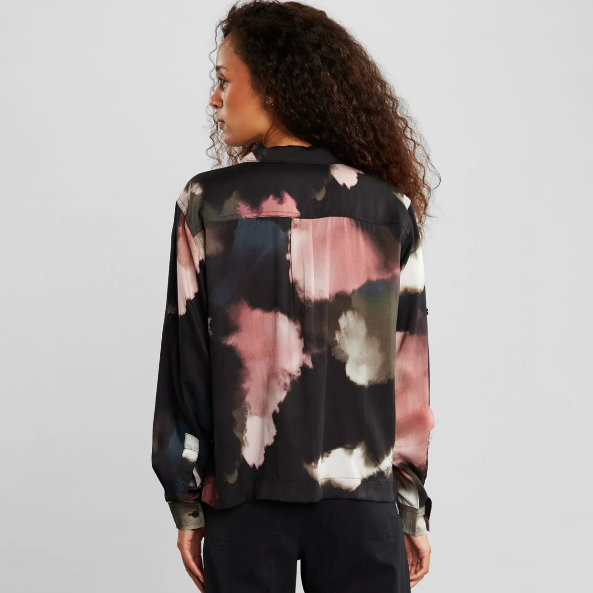 Flash Sale Shirt Lima Brush Strokes Multi Color Women Outlet