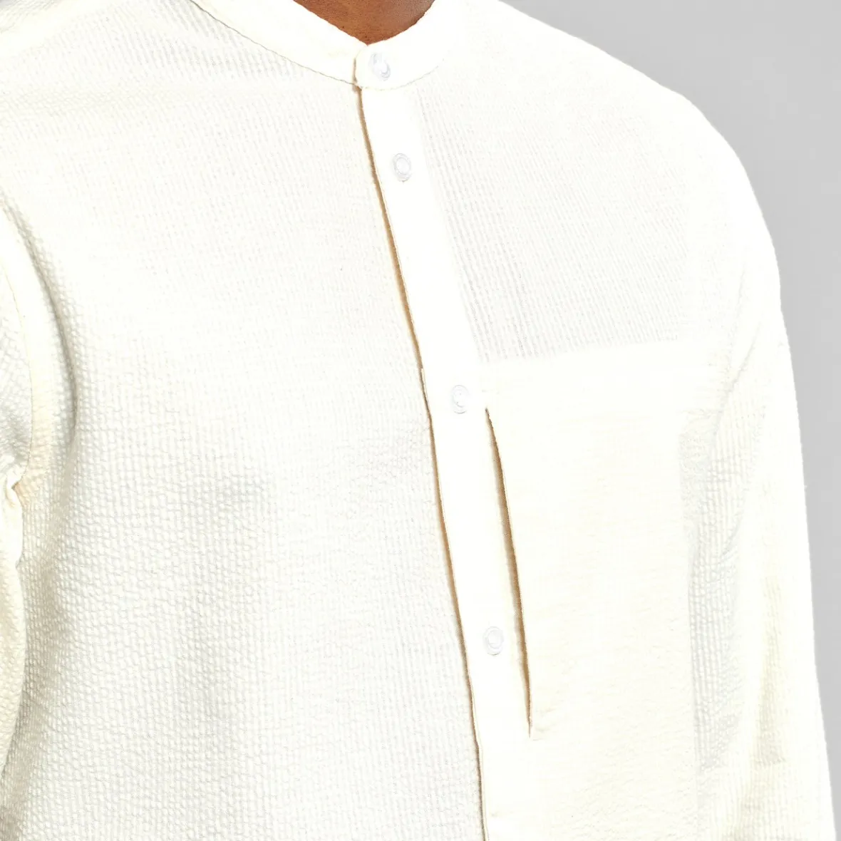 Flash Sale Shirt Onsala Seersucker Off-White Basics | Shirts