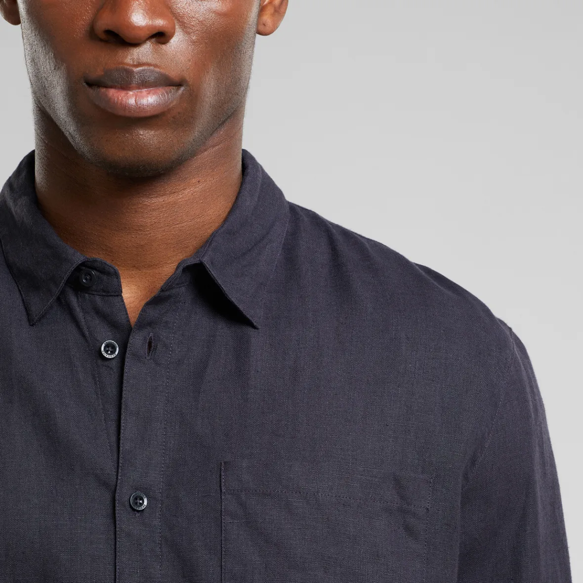 Discount Shirt Rute Linen Phantom Black Shirts