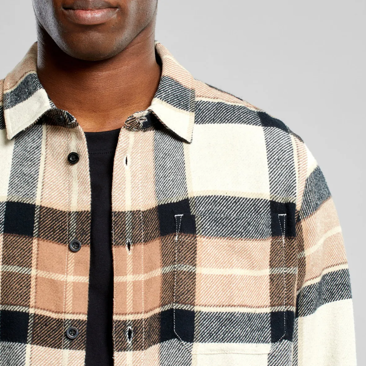 Hot Shirt Rute Multi Check Oat White Shirts