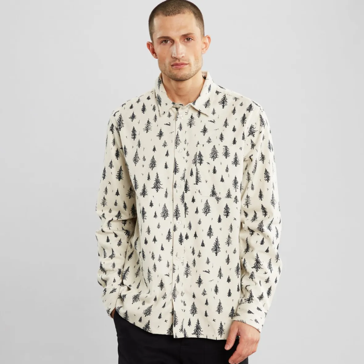 Flash Sale Shirt Rute Pen Forest Bone White Shirts