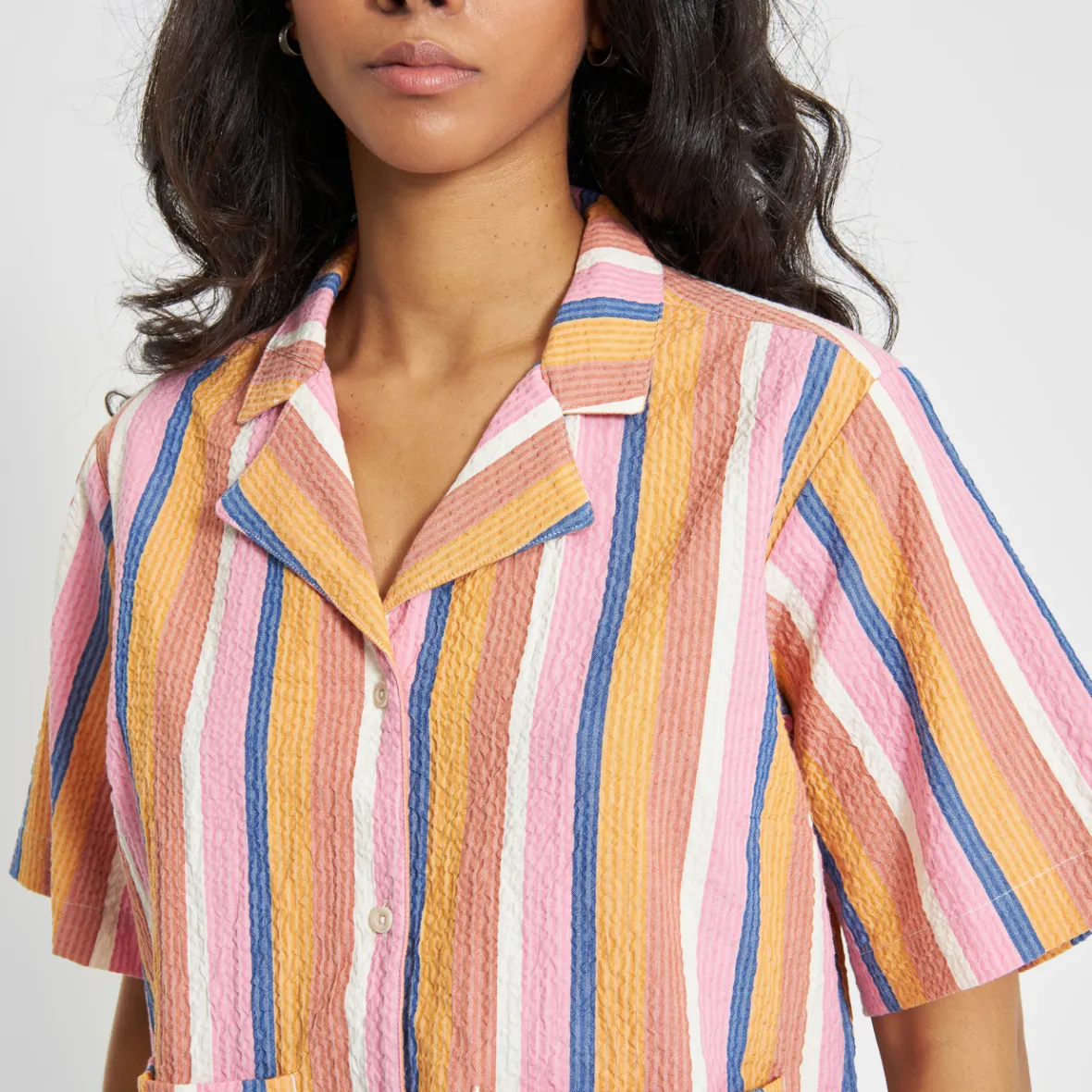 Discount Shirt Valje Stripe Multi Color Women Outlet