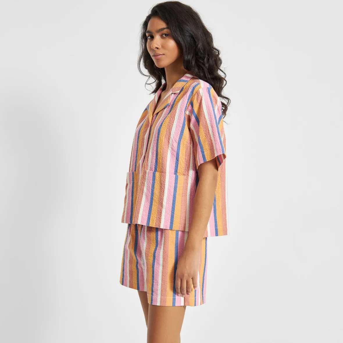 Discount Shirt Valje Stripe Multi Color Women Outlet
