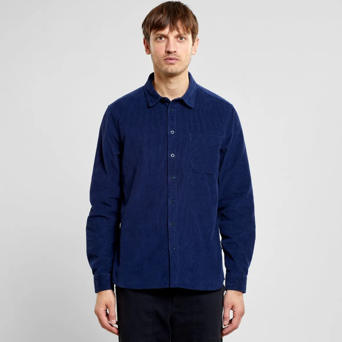 Best Sale Shirt Varberg Corduroy Navy Outlet