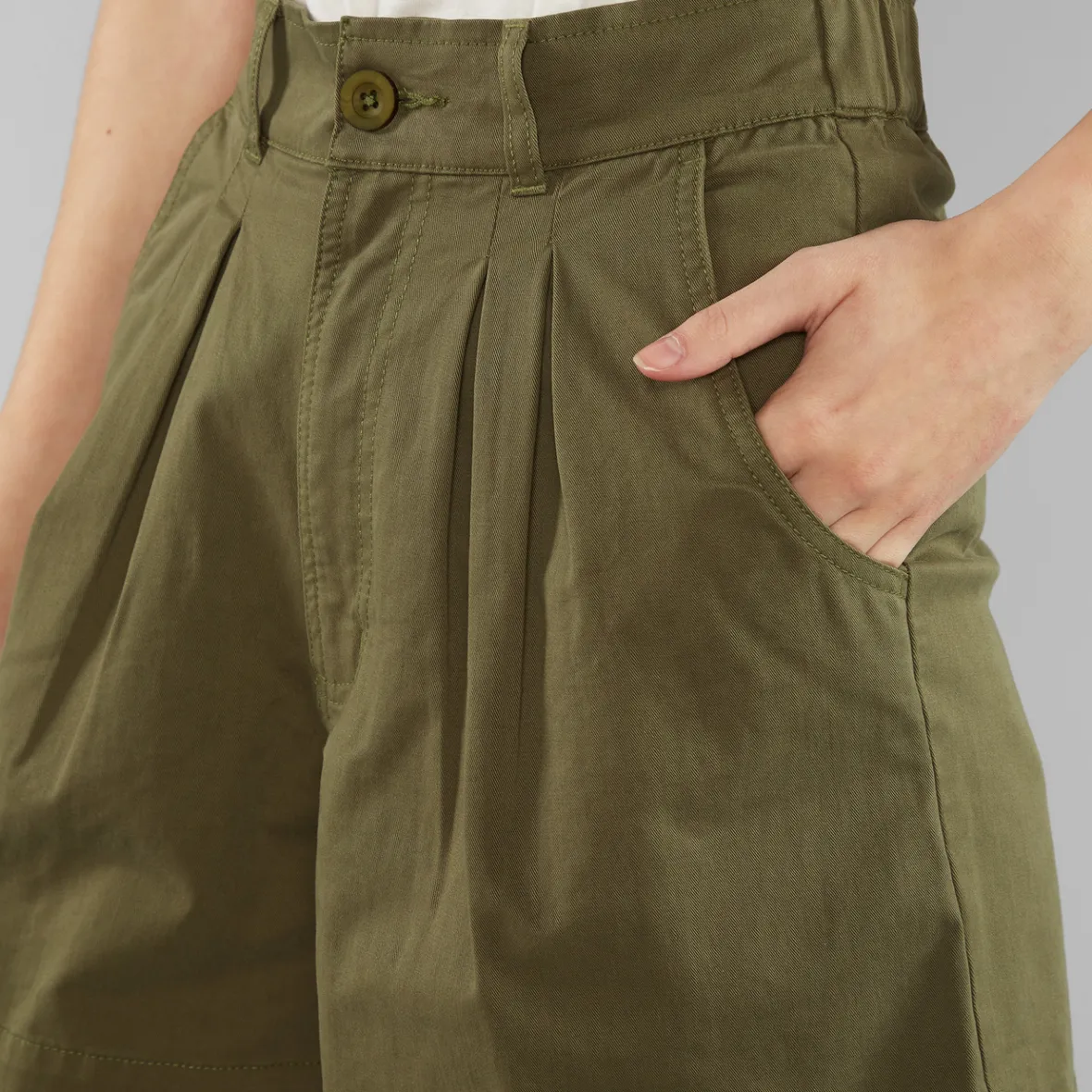 New Shorts Grundsund Leaf Green Women Outlet