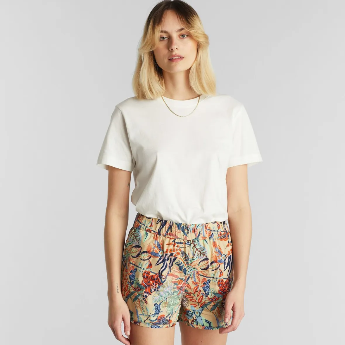 Outlet Shorts Sandvika Vintage Jungle Multi Color Women Outlet