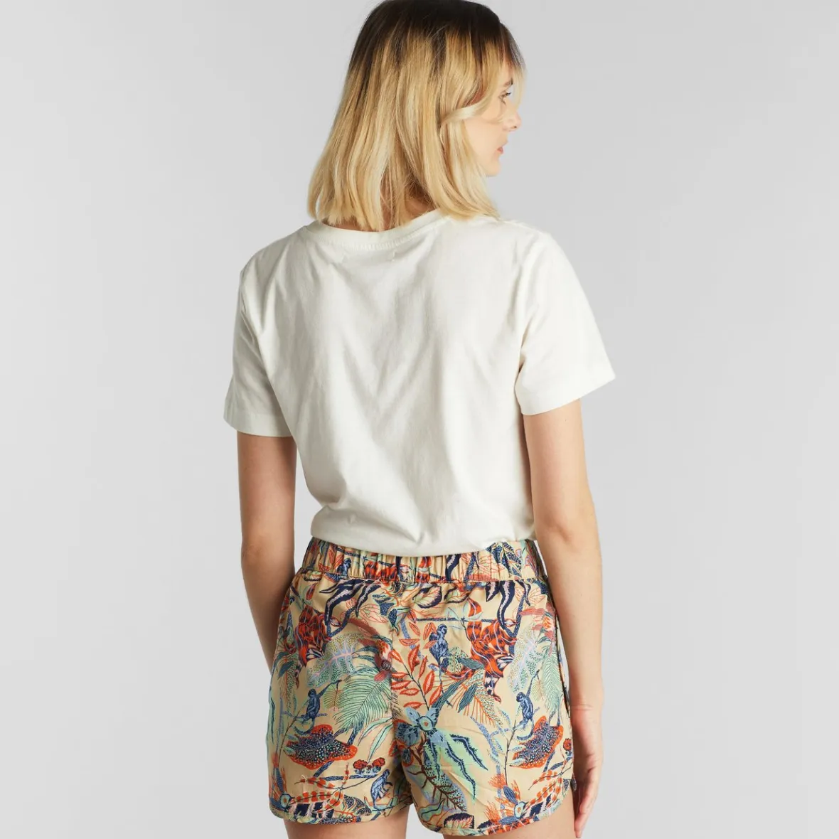 Outlet Shorts Sandvika Vintage Jungle Multi Color Women Outlet