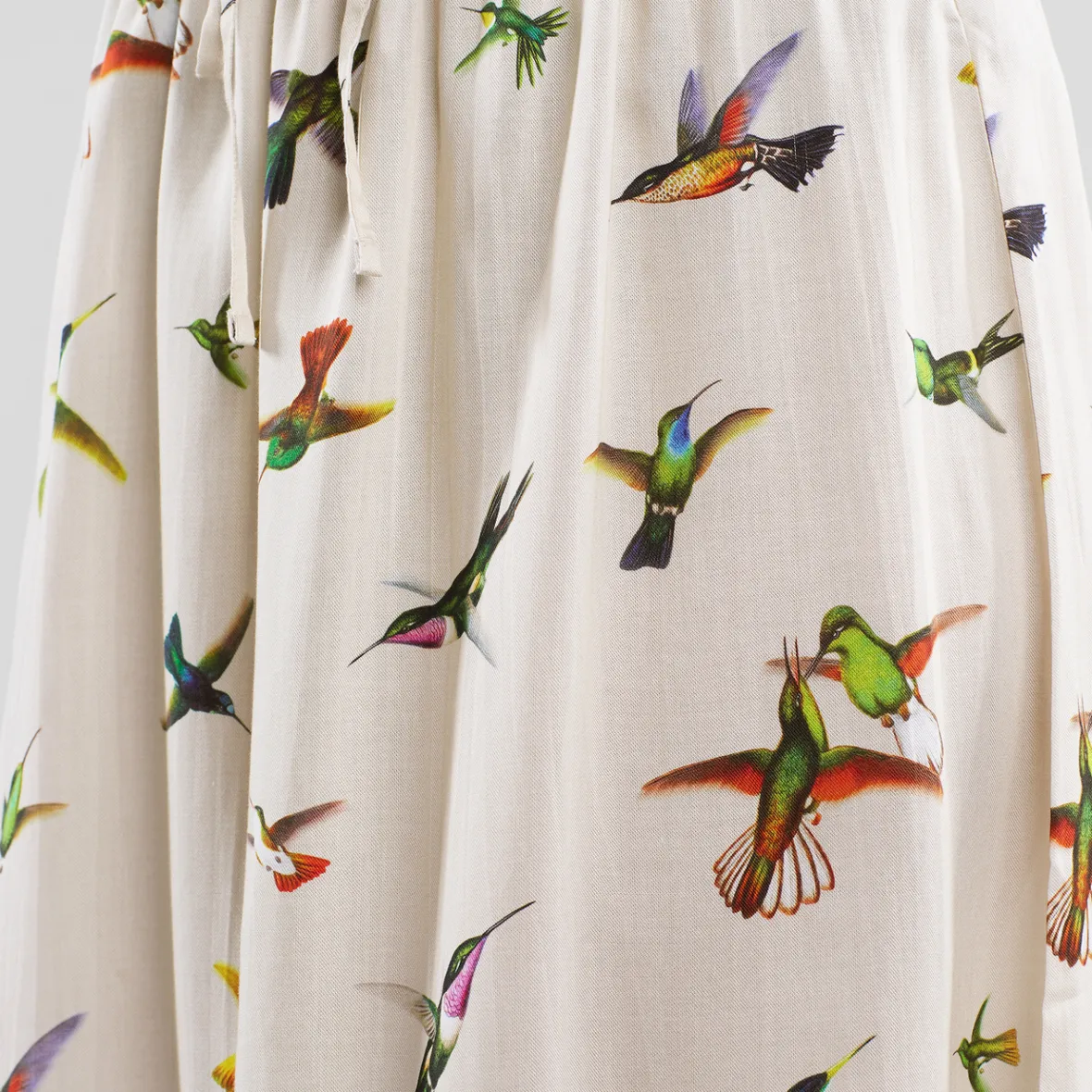 Best Sale Skirt Klippan Flying Hummingbirds Multi Color Women Skirts