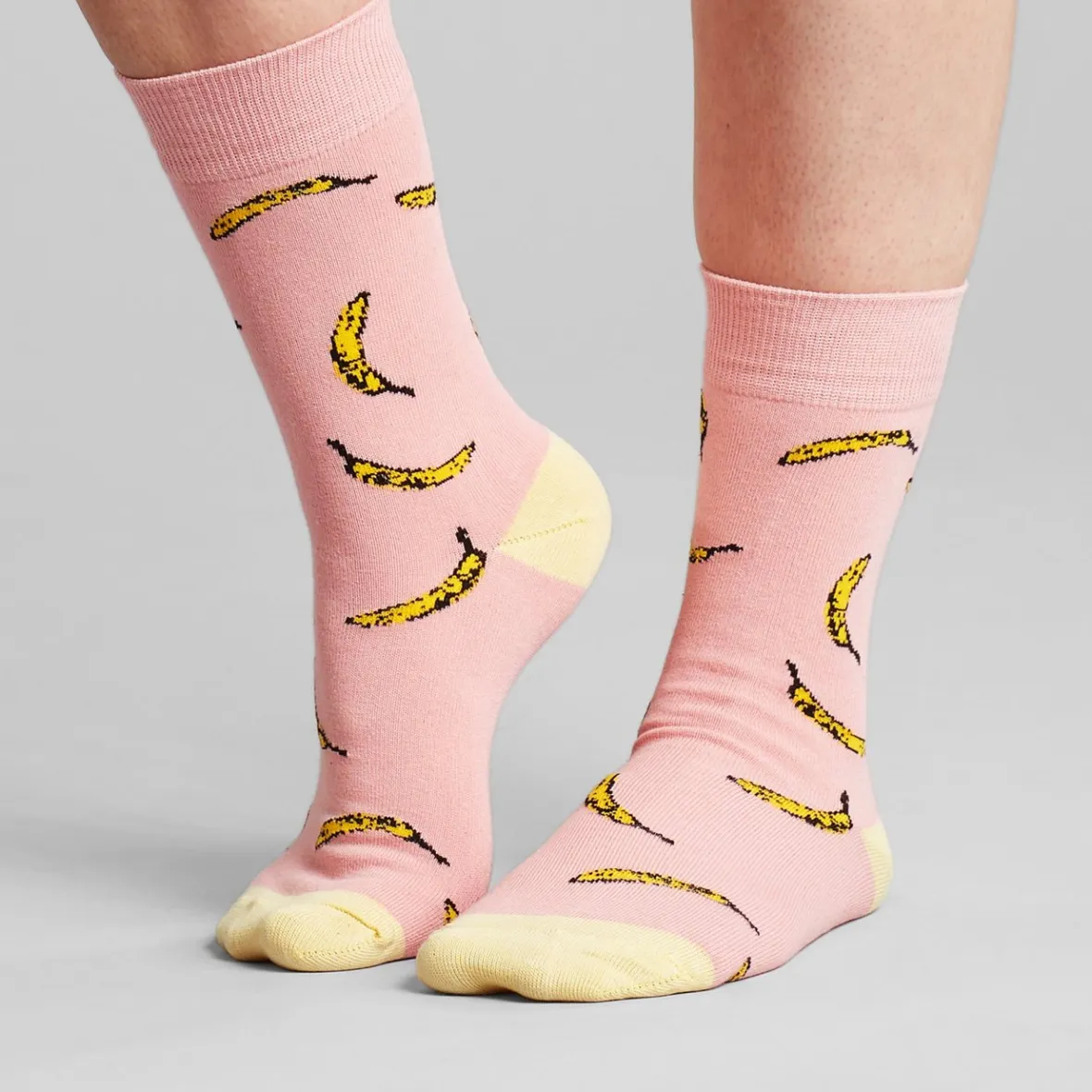 Shop Socks Sigtuna Bananas Pink Women Outlet | Outlet