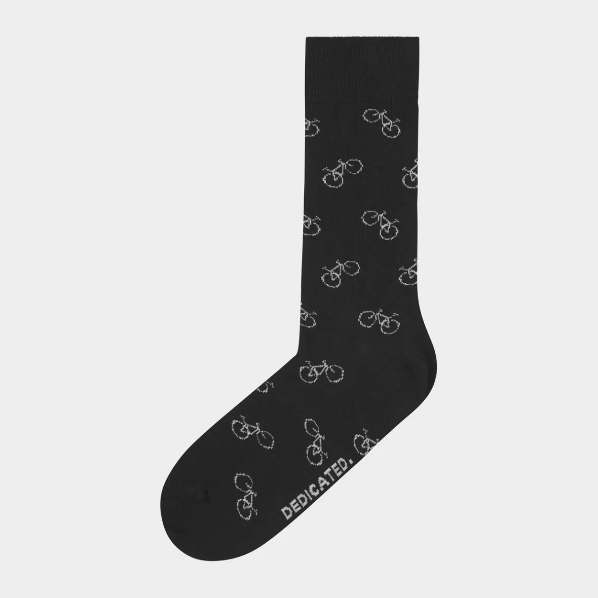 Discount Socks Sigtuna Bike Pattern Black Women Socks | Socks