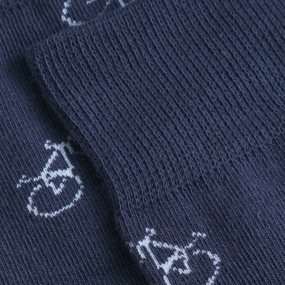 Store Socks Sigtuna Bike Pattern Navy Women Socks | Socks