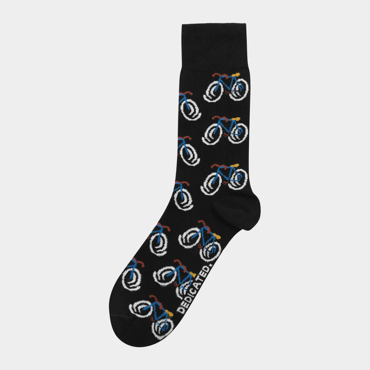 Cheap Socks Sigtuna Happy Bike AOP Black Women Socks | Socks