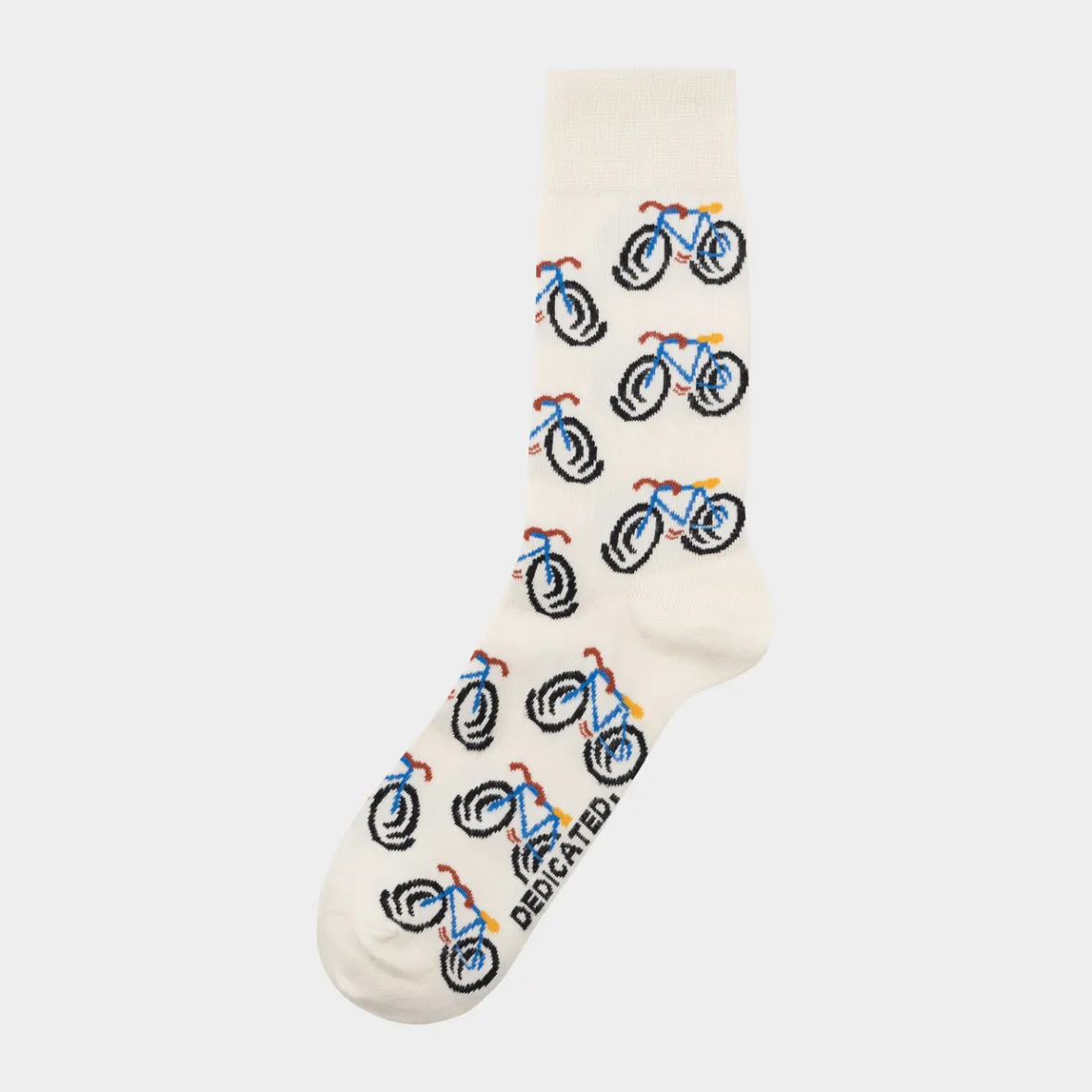 Discount Socks Sigtuna Happy Bike AOP White Women Socks | Socks