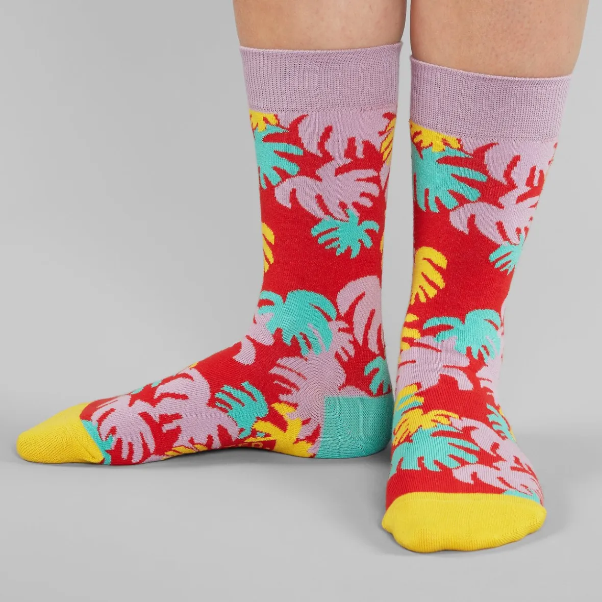 Cheap Socks Sigtuna Monstera Red Women Socks | Socks