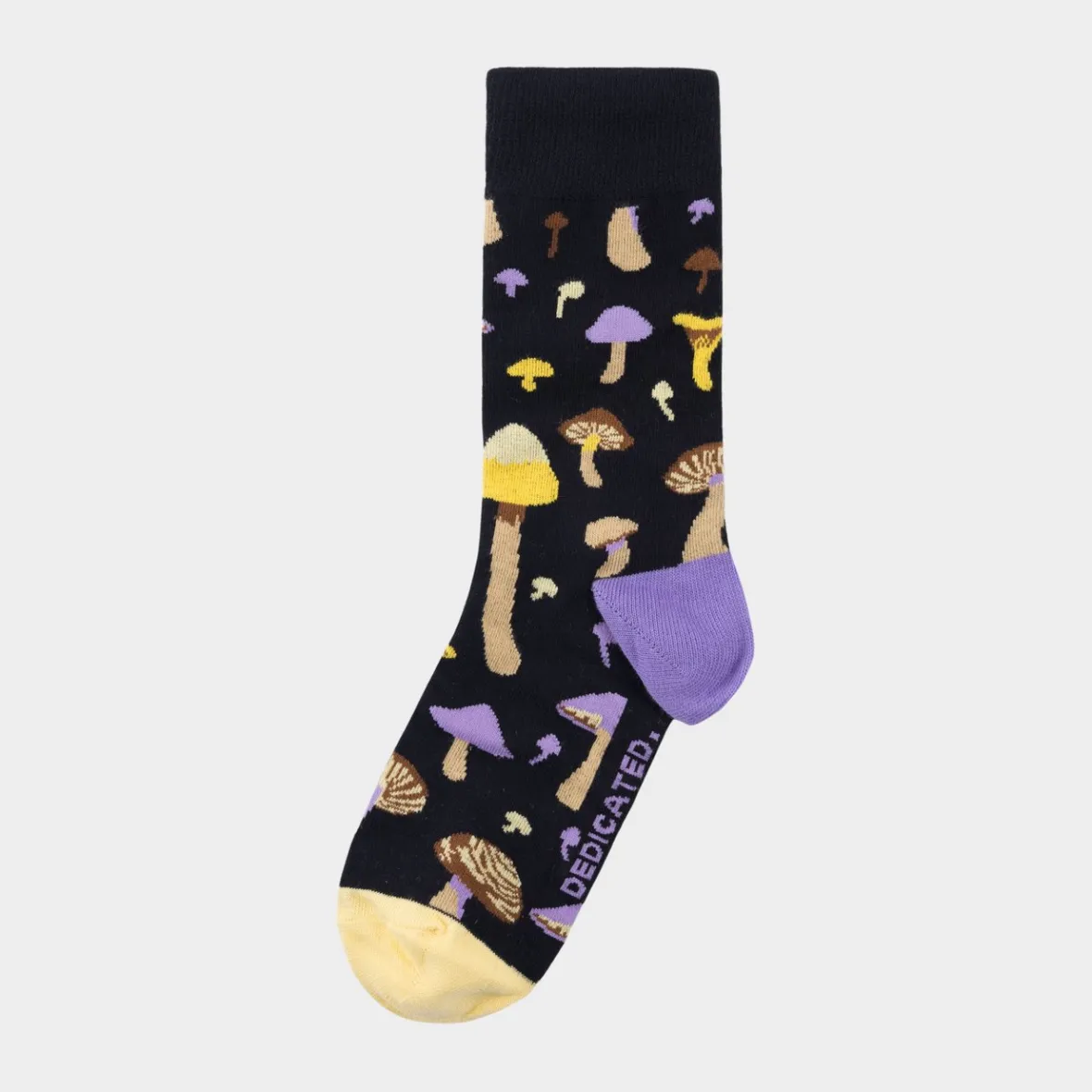 Clearance Socks Sigtuna Mushrooms Black Women Socks | Socks