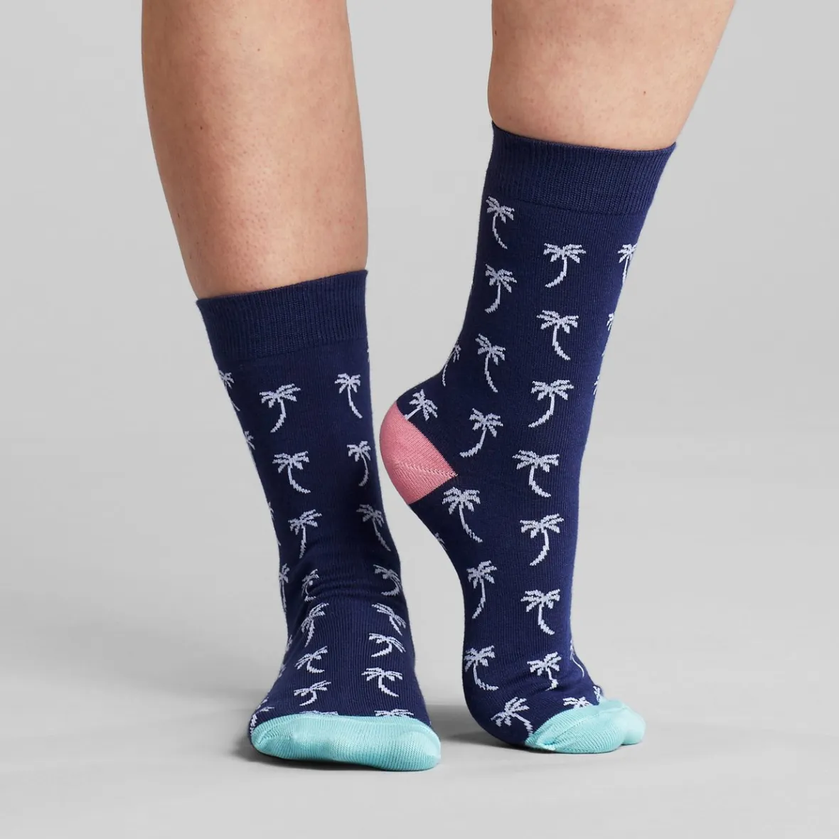 Cheap Socks Sigtuna Palms Navy Women Outlet | Outlet