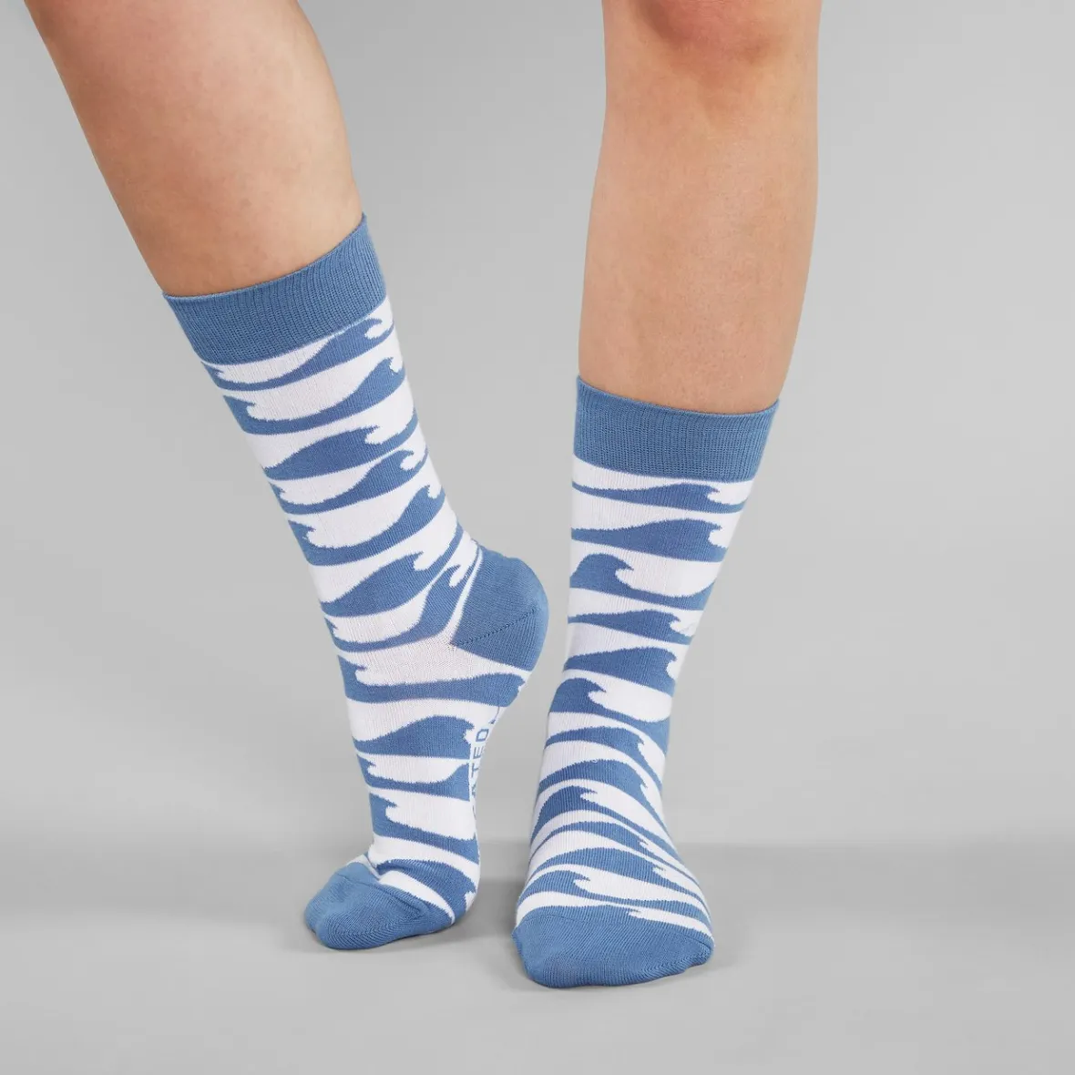 Best Sale Socks Sigtuna Waves White Women Socks | Socks