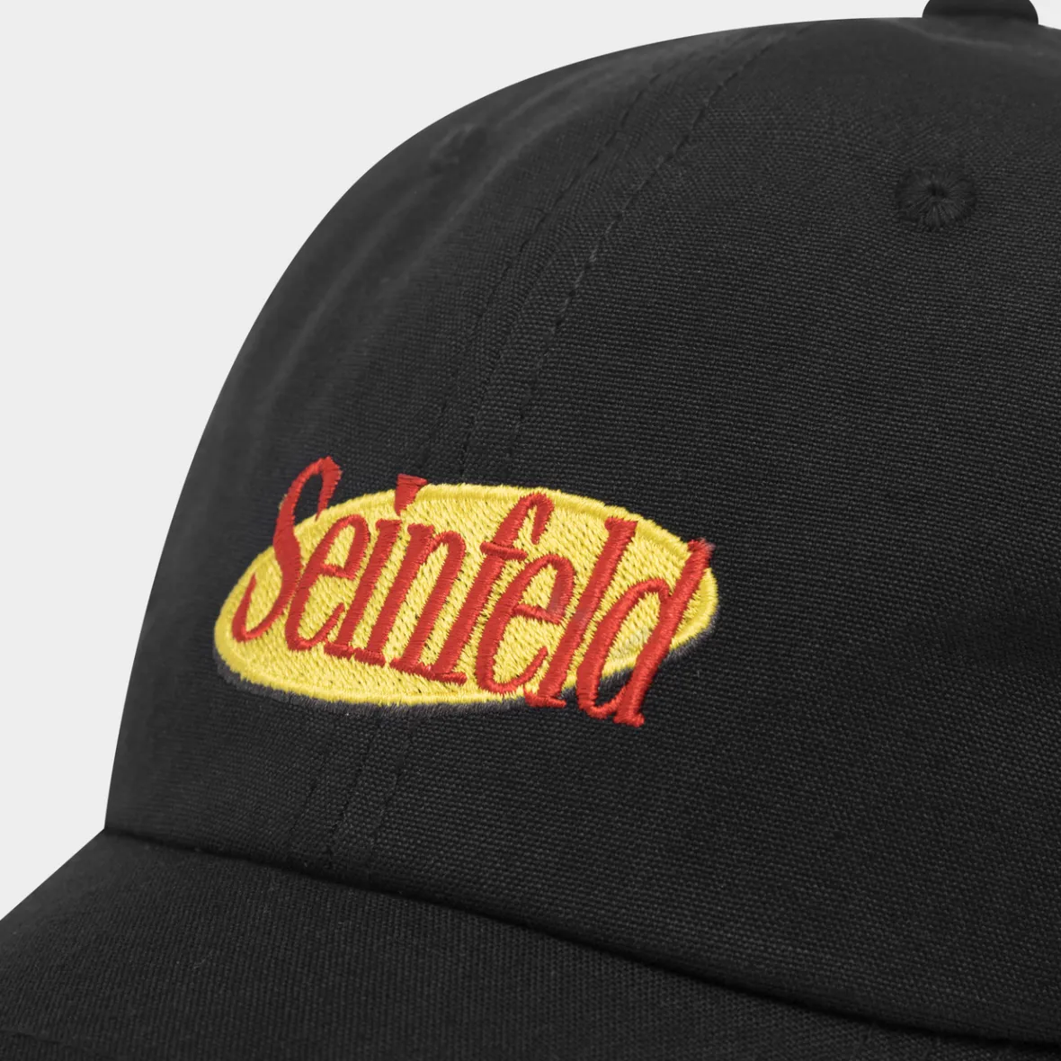 Outlet Soft Cap Seinfeld Logo Black Women Outlet