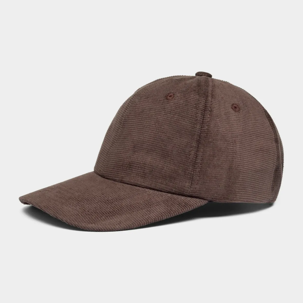 Cheap Soft Cap Slussen Corduroy Base Coffee Brown Women Caps