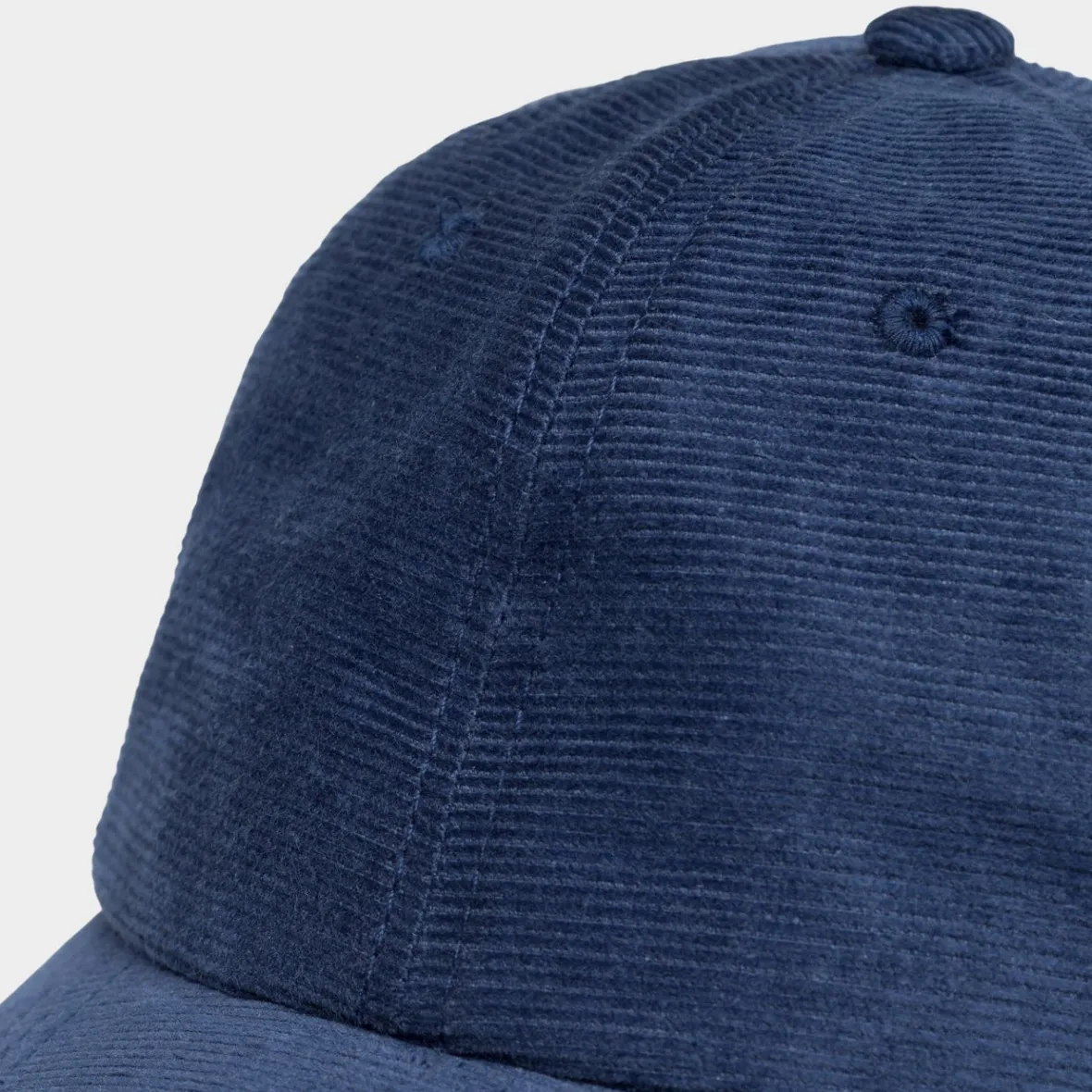 Fashion Soft Cap Slussen Corduroy Base Navy Women Caps