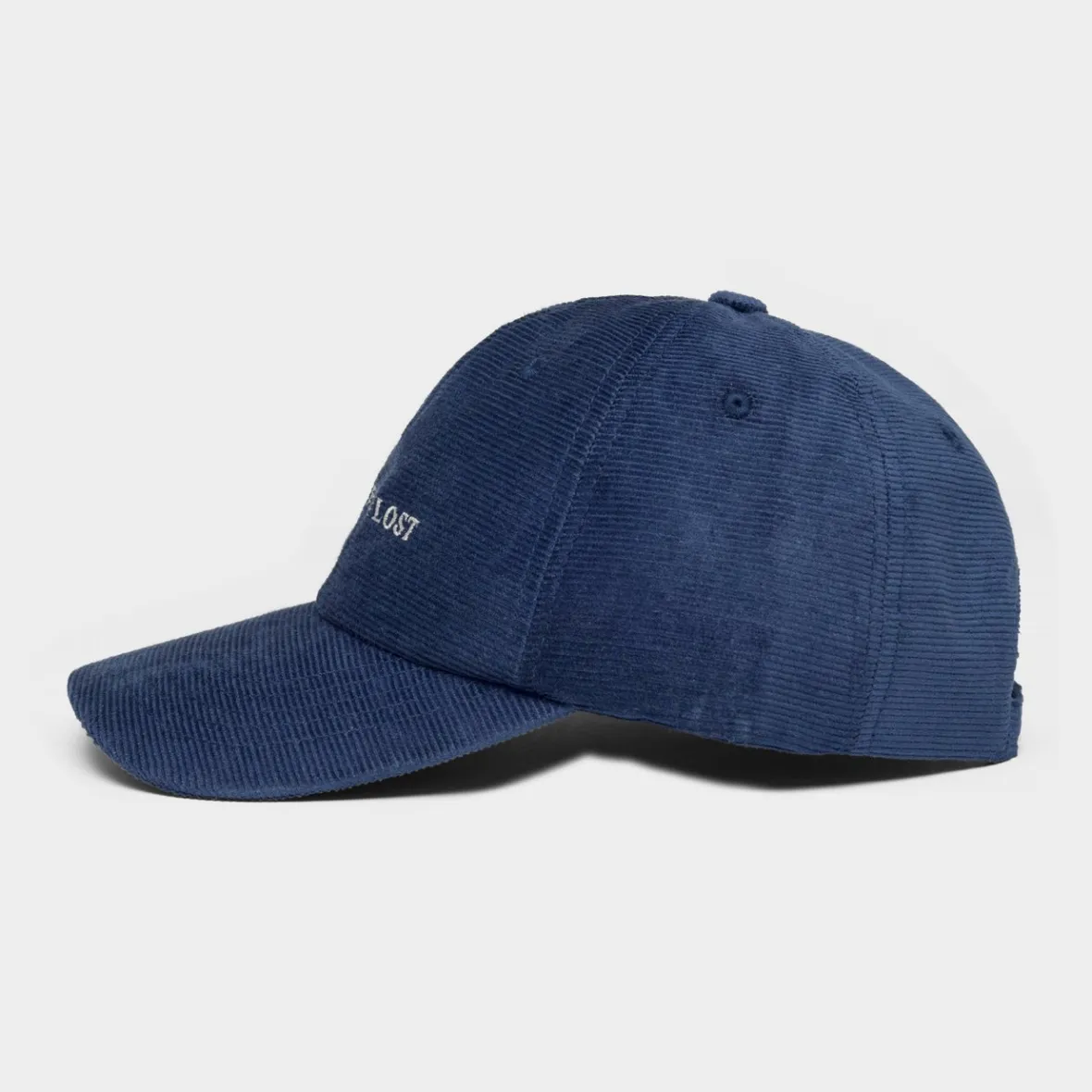 Best Sale Soft Cap Slussen Corduroy Forever Lost Navy Women Caps