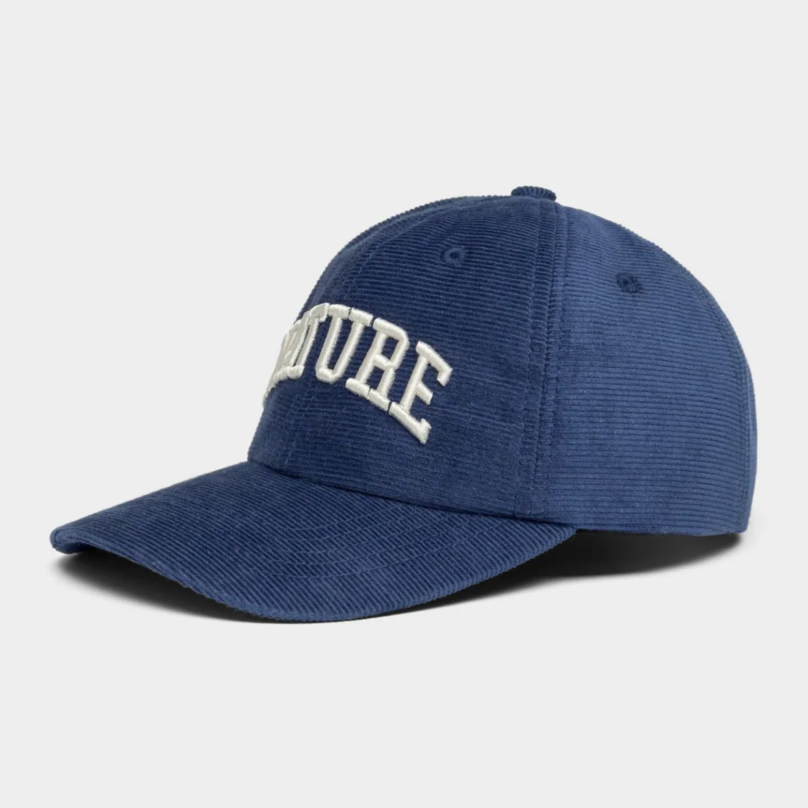 New Soft Cap Slussen Corduroy Nature Navy Women Caps