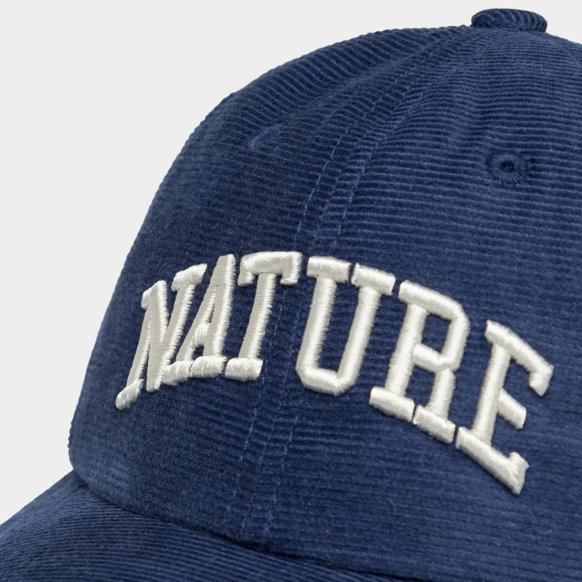 New Soft Cap Slussen Corduroy Nature Navy Women Caps