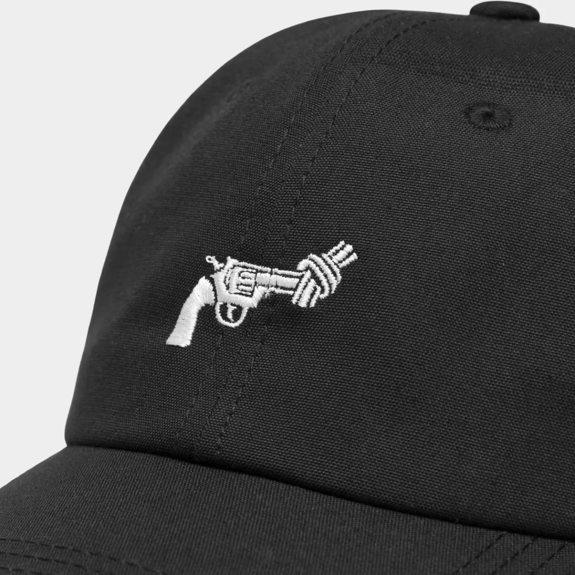 New Soft Cap Slussen The Knotted Gun Black Caps