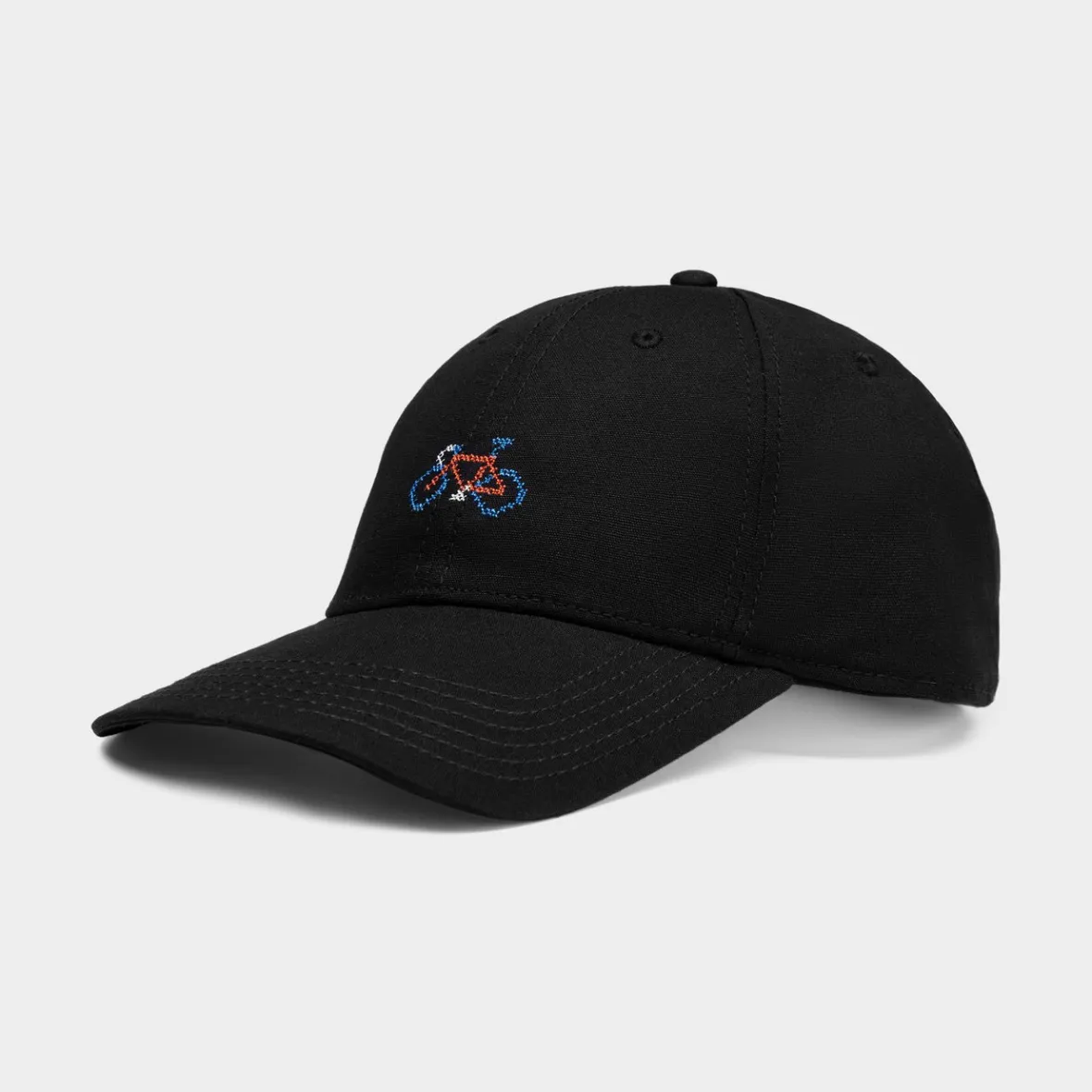 Online Sport Cap Stitch Bike Black Women Caps