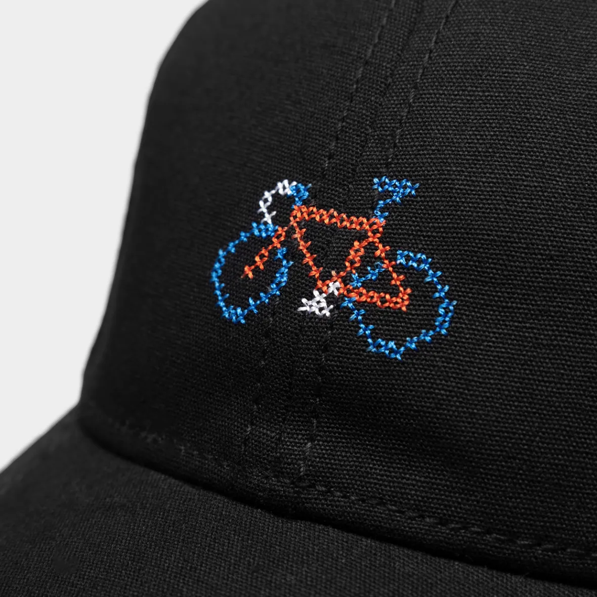 Online Sport Cap Stitch Bike Black Women Caps