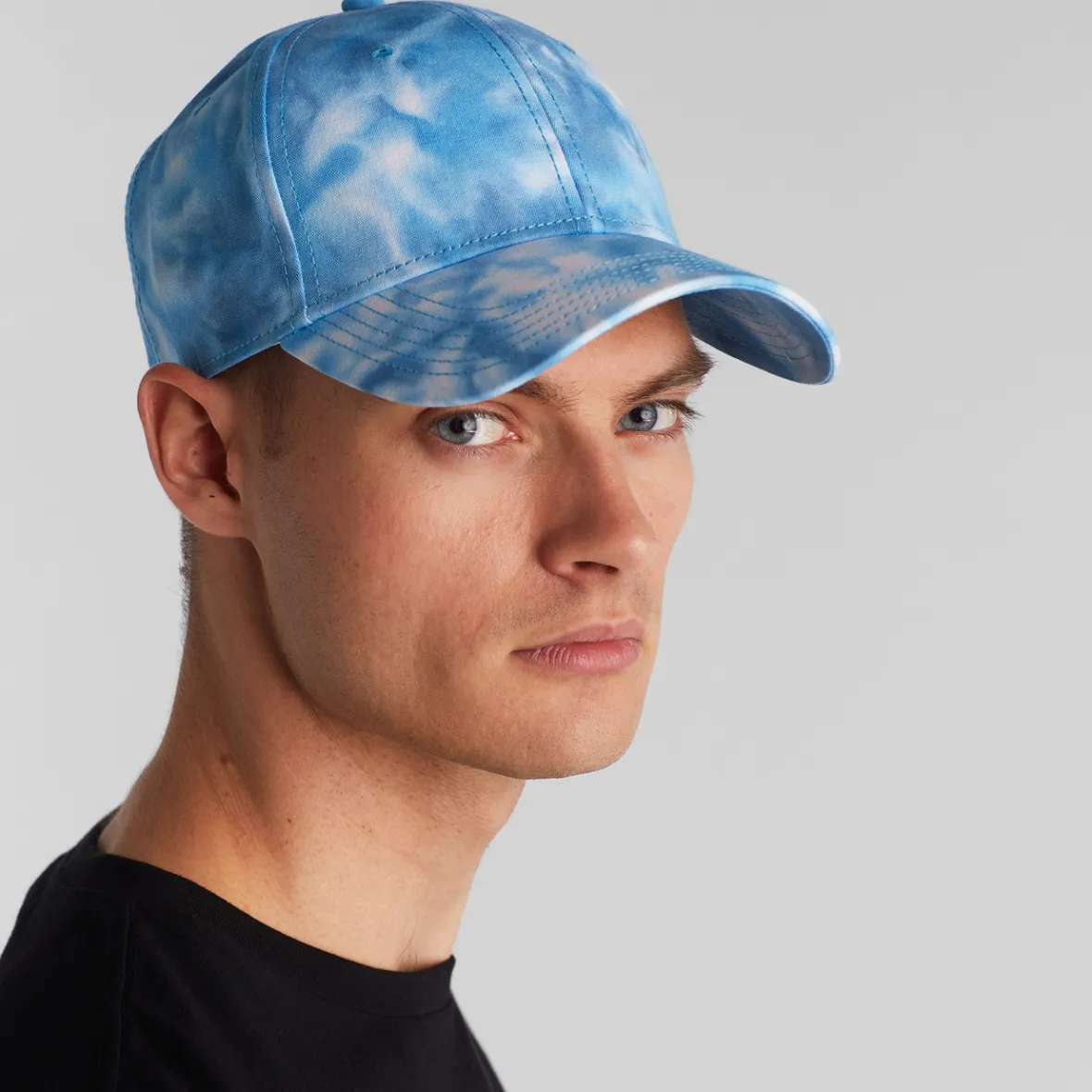 Shop Sport Cap Tie Dye Blue Women Outlet