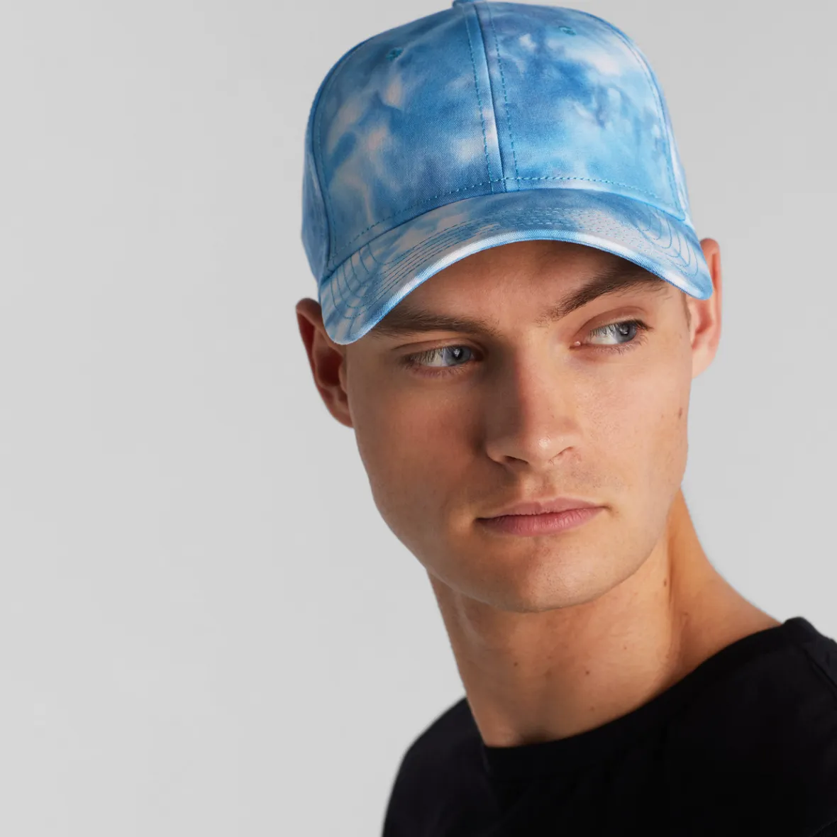 Shop Sport Cap Tie Dye Blue Women Outlet