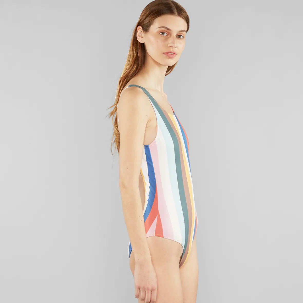 Sale Sport Swimsuit Rana Stripes Multi Color Women Outlet