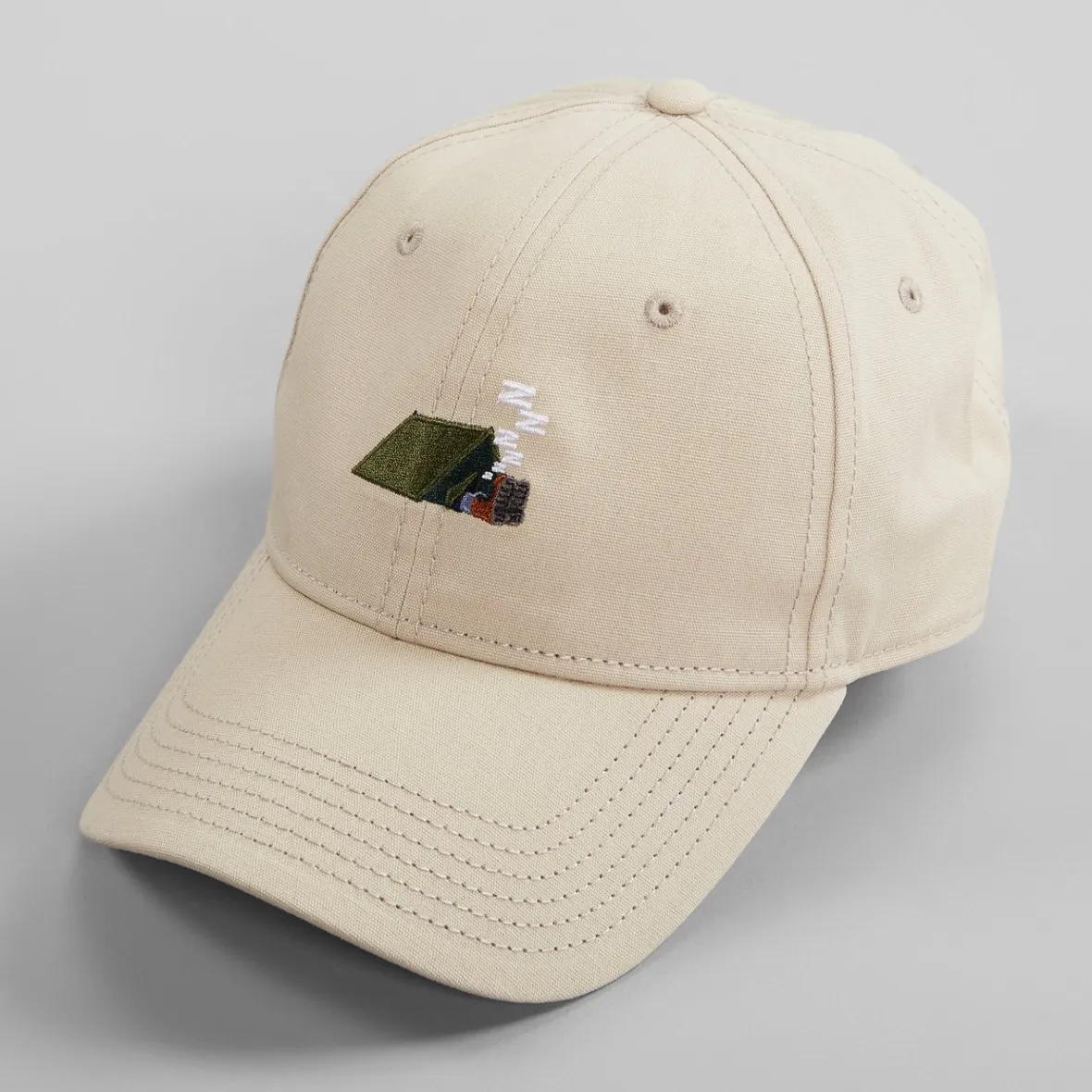 Outlet Sports Cap Tent EMB Khaki Women Outlet