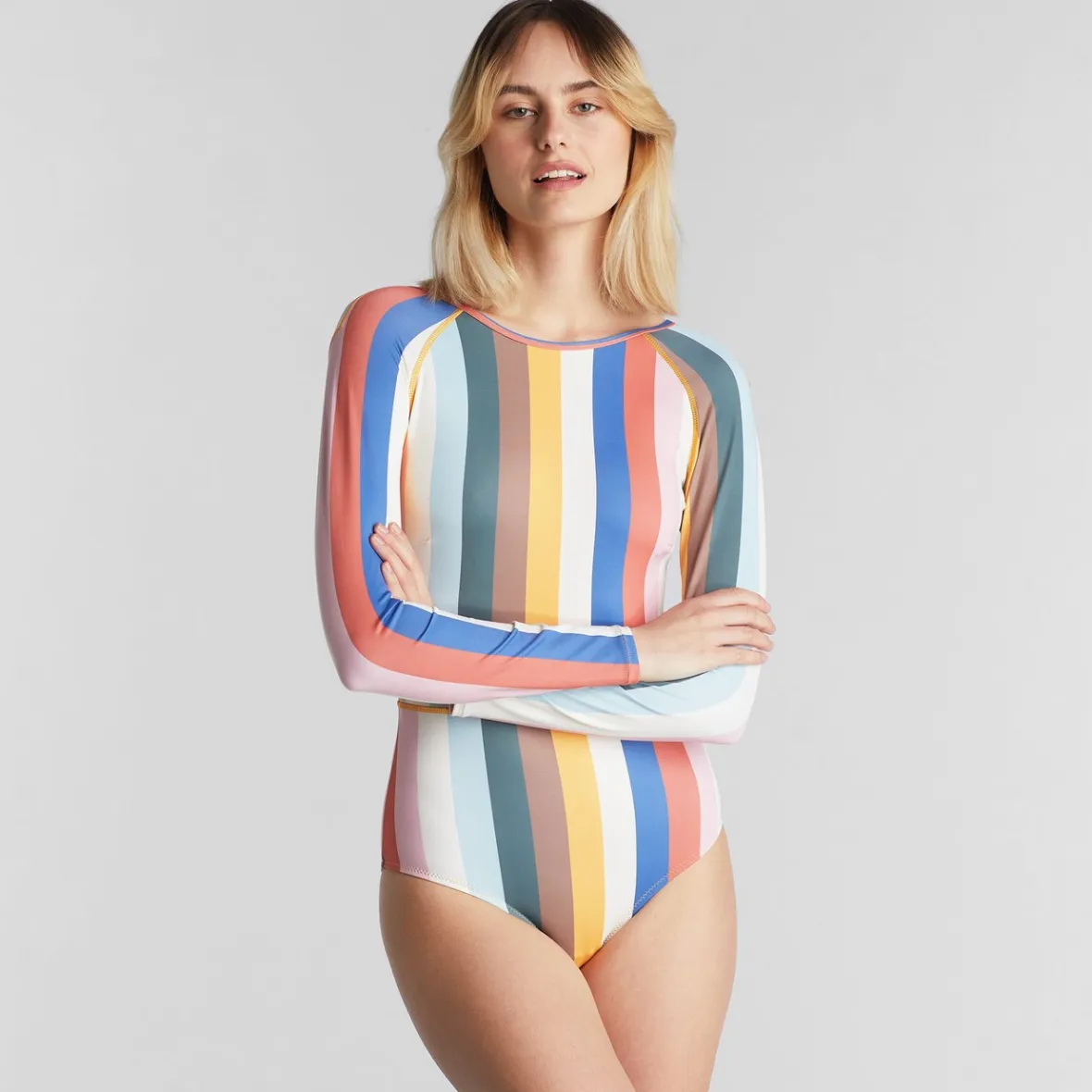 Hot Surfsuit Tofta Stripes Multi Color Women Outlet