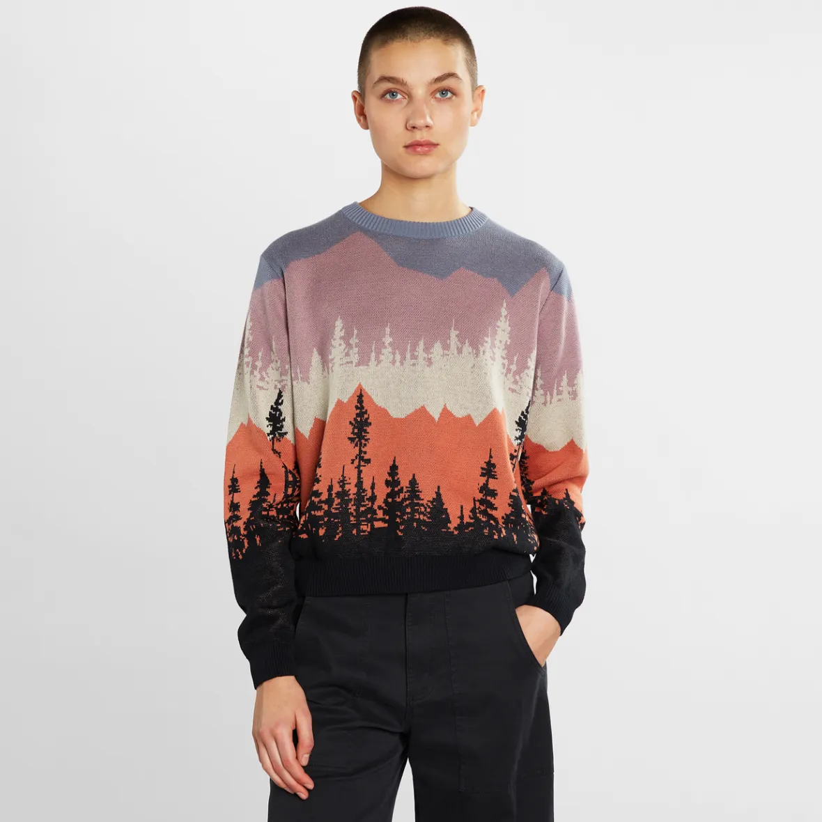 Flash Sale Sweater Arendal Landscape Multi Color Women Knitwear