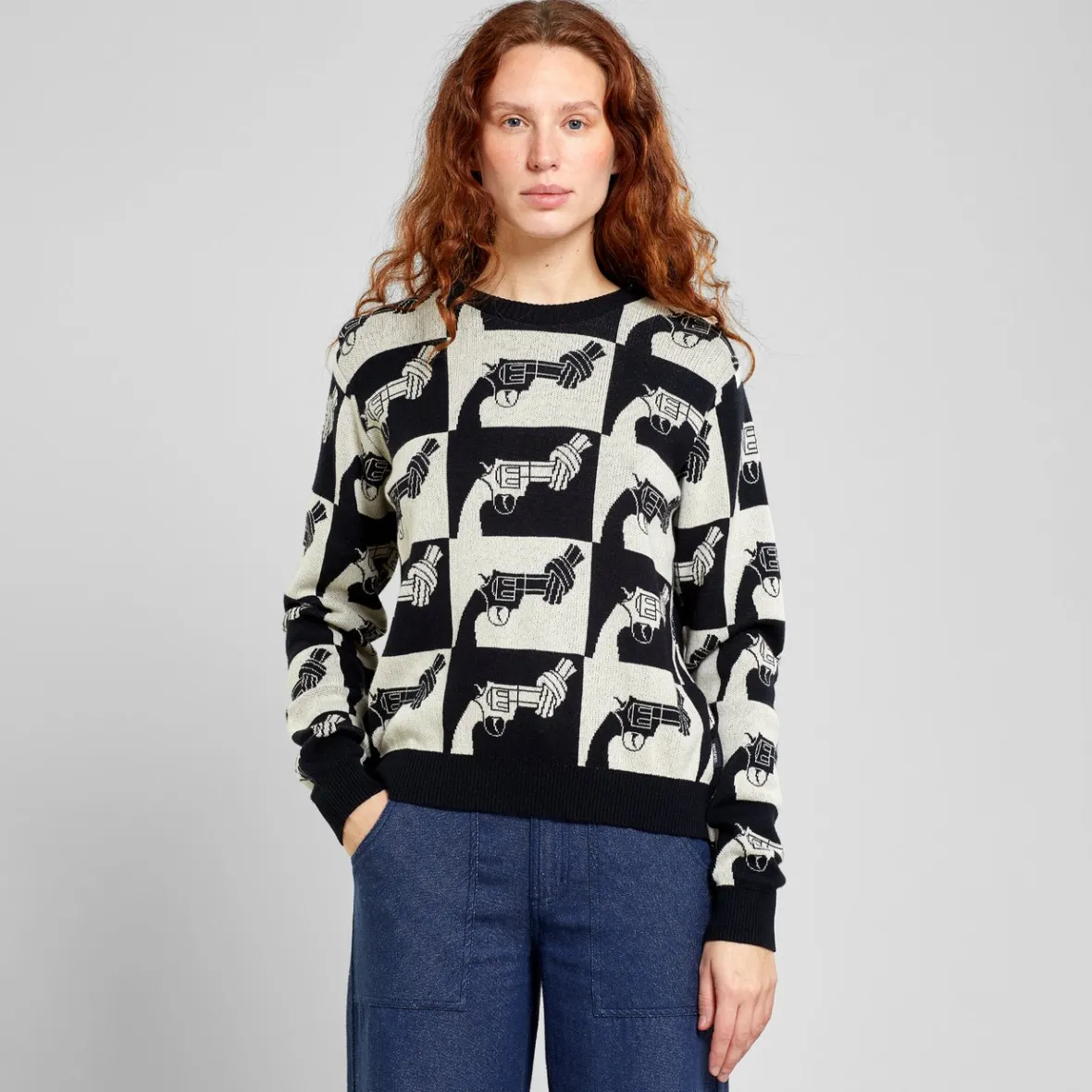 Sale Sweater Arendal The Knotted Gun Black Women Knitwear