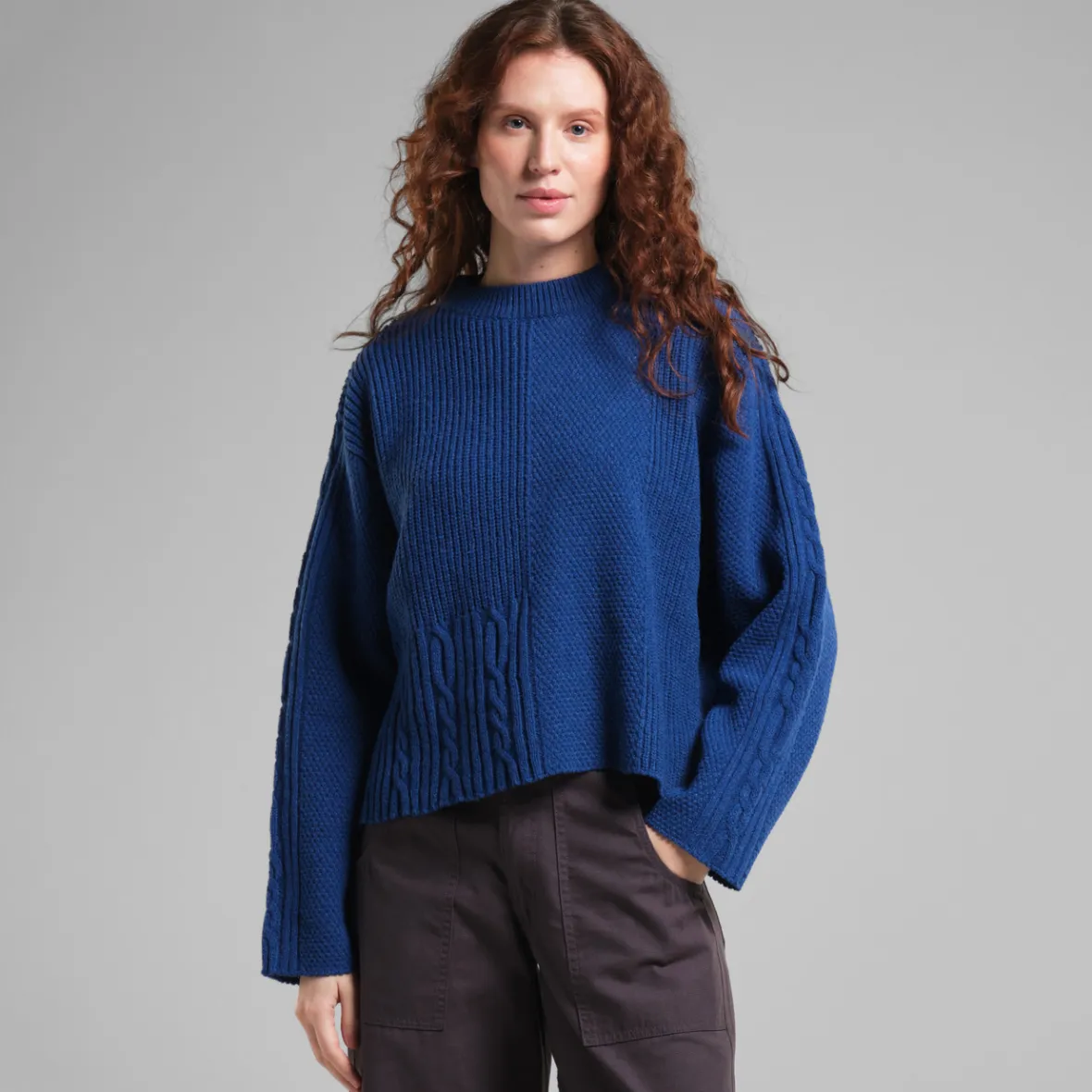 Cheap Sweater Limboda Royal Blue Women Knitwear