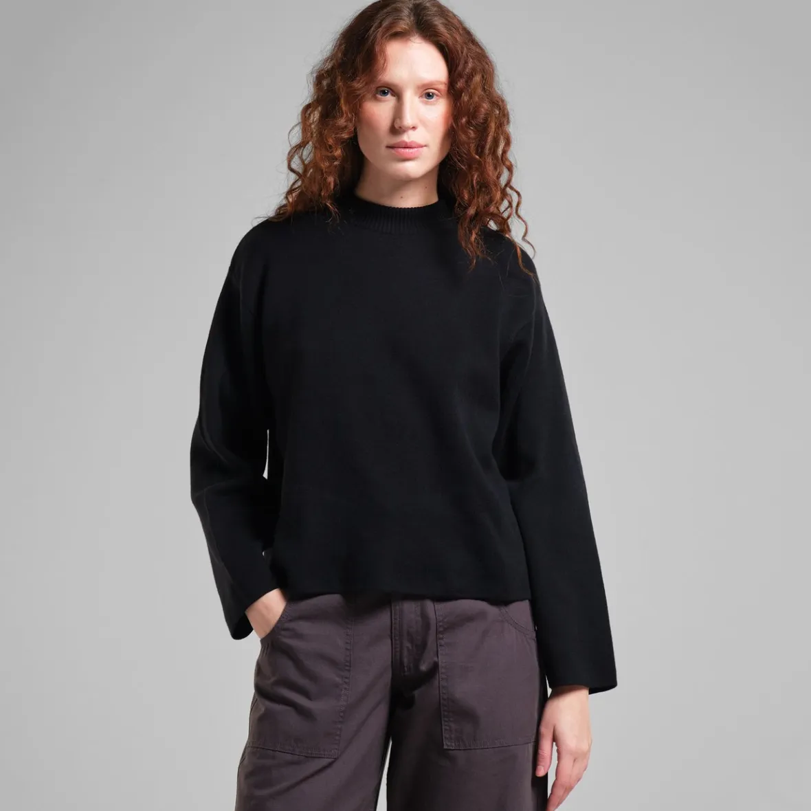 Sale Sweater Limhamn Base Black Women Knitwear