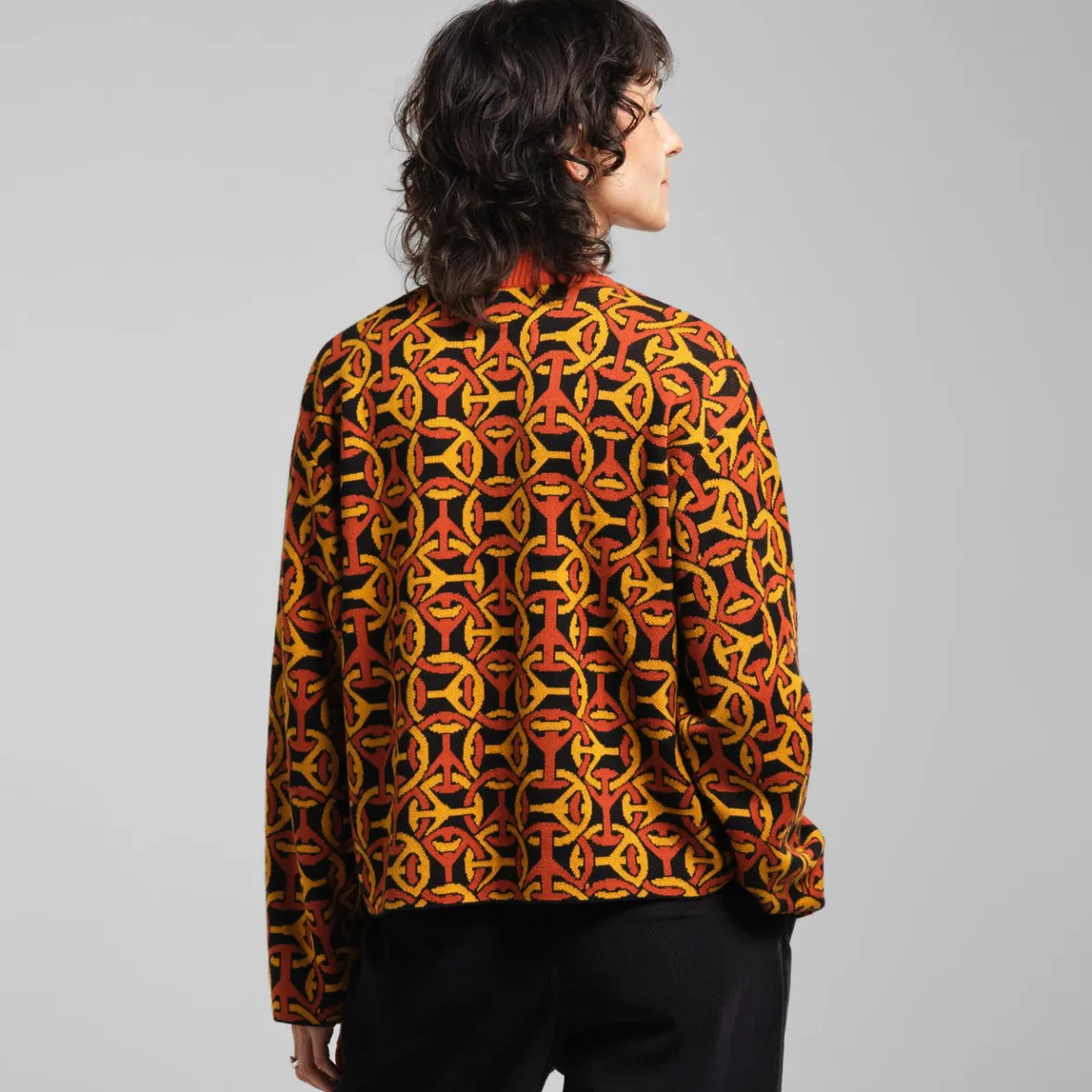 Sale Sweater Limhamn Peace Link Multi Color Women Knitwear