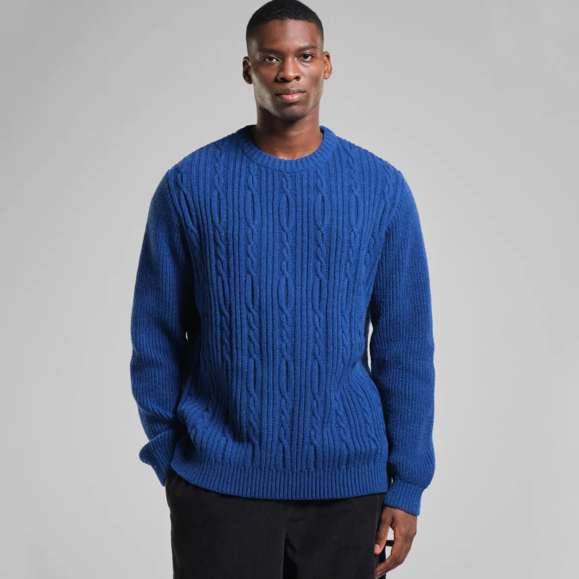 Outlet Sweater Ludvika Royal Blue Knitwear